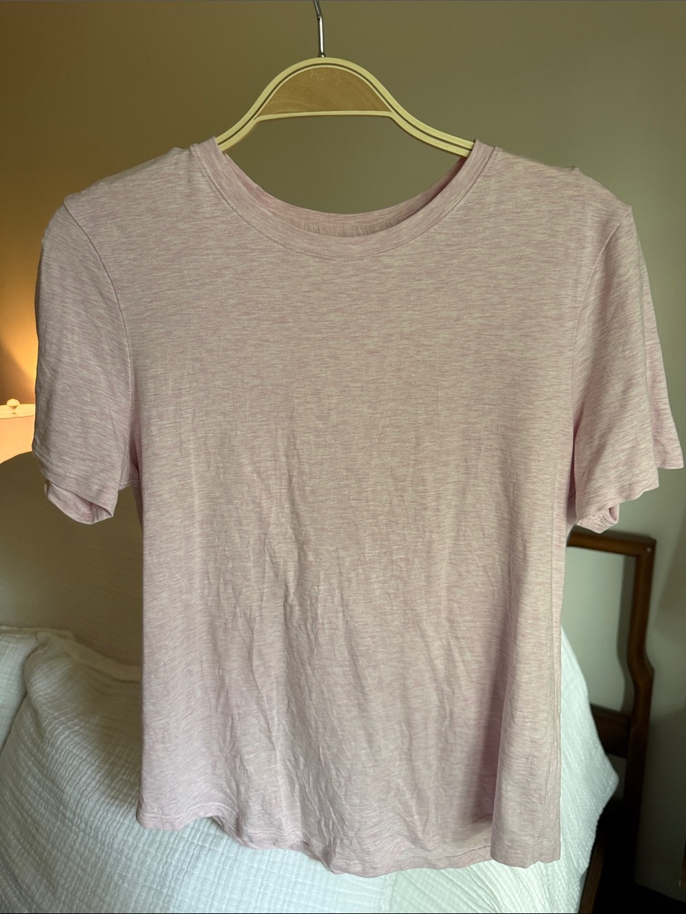Lululemon Love Crewneck T Shirt Meadowsweet Pink